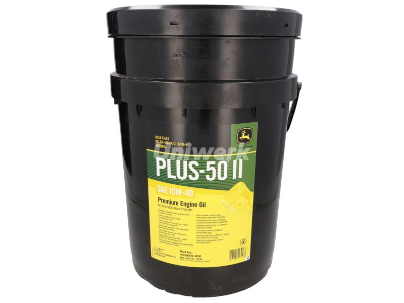 ULEI JOHN DEERE MOTOR PLUS 50 15W40 20L JDVC50002X20