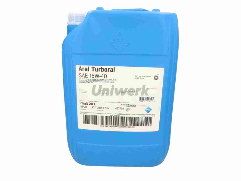 ULEI ARAL PLUS TURBORAL 15W40 20L                           