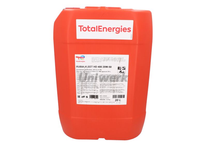 ULEI TOTAL RUBIA FLEET HD 400 20W50 20L
