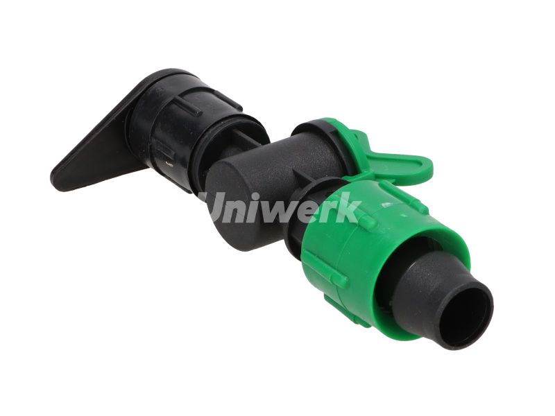 Conector cu robinet pentru layflat x banda 22.5mm